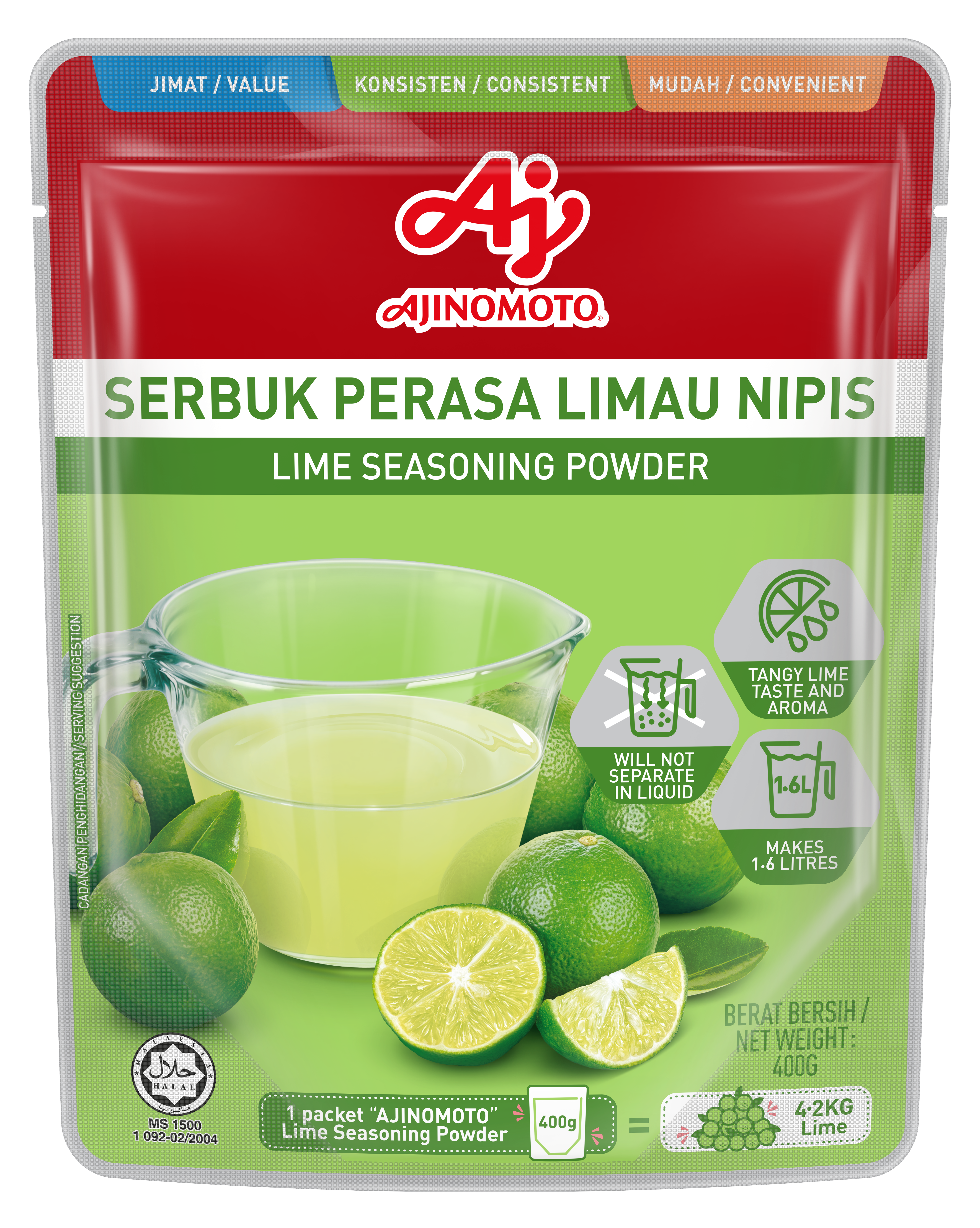"AJINOMOTO" Lime Seasoning Powder